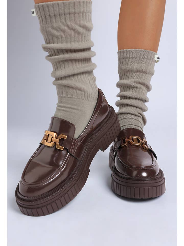 Rag Company - Wholesale Flats/Loafers - Women's - Grosbeak Horsebit Chunky Loafers13