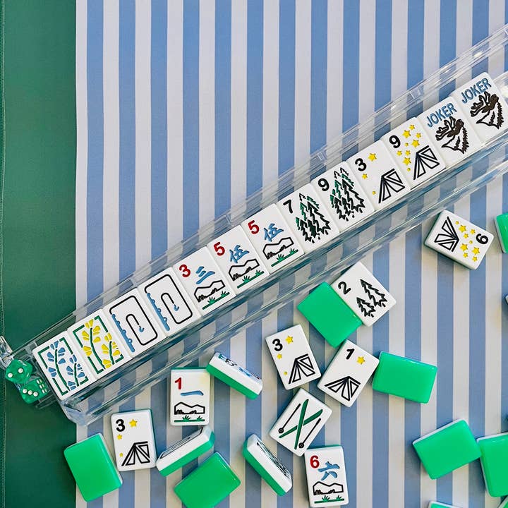 Luxe Mahjong - Wholesale Board Game - Wilderness Mahjong Set - Great for Families 2