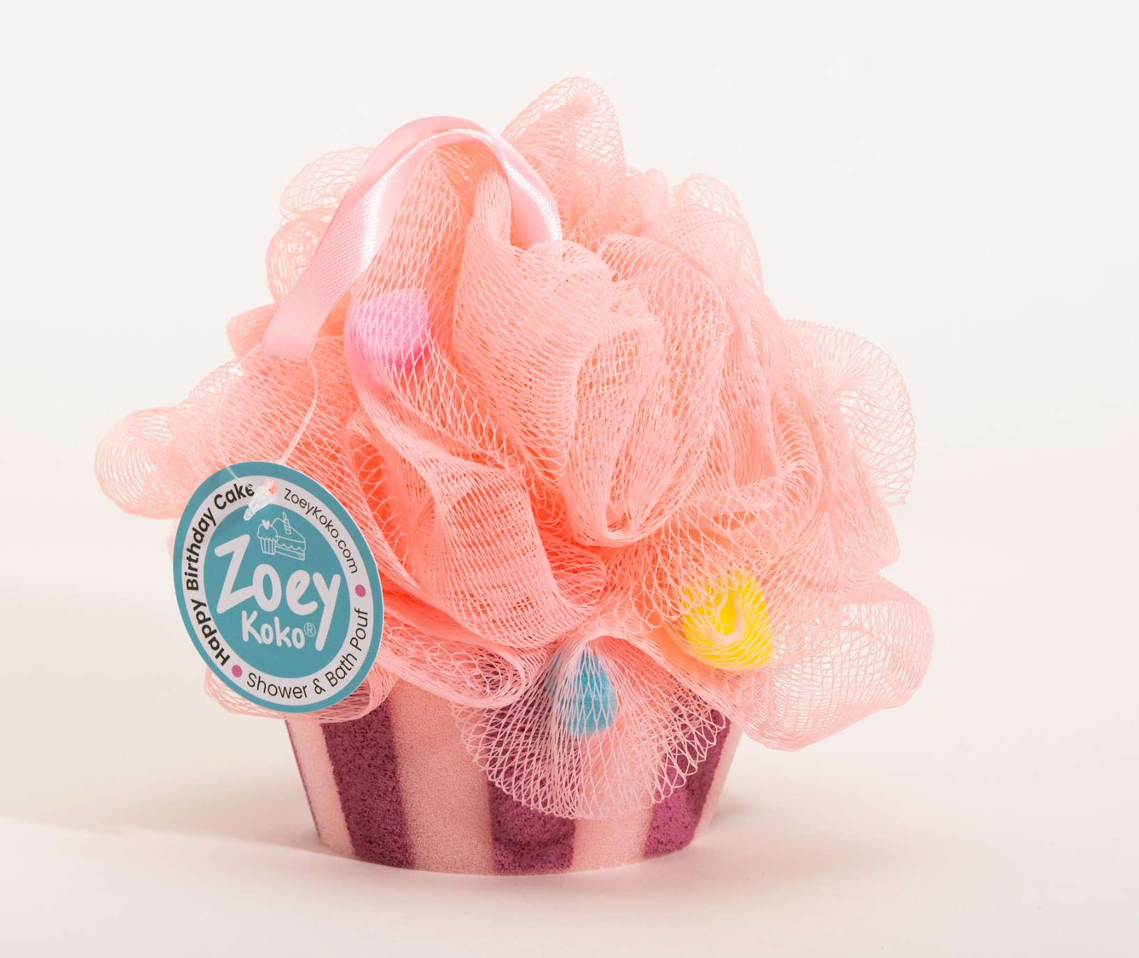 Zoey Koko - Wholesale Loofah - Birthday Cupcake Bath & Shower Loofah1