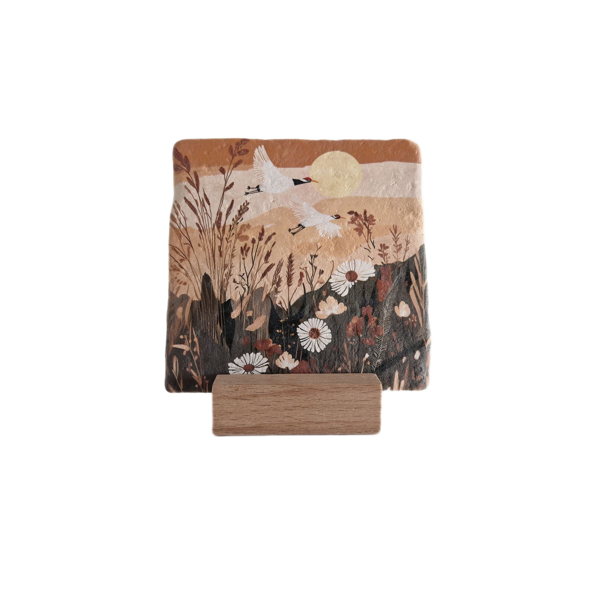 Artige BV - Wholesale Sculpture - Bloemenveld - natuursteen tegel1