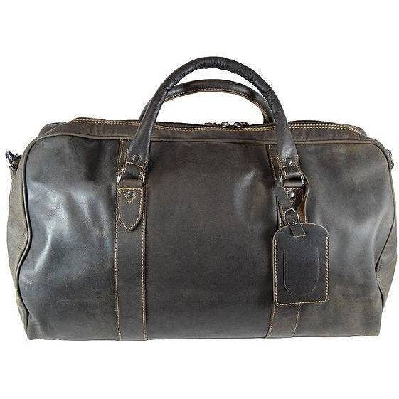 Greenwood Leather - Wholesale Weekender Bag - Unisex - Leather Overnight Travel Bag Victoria GW127959