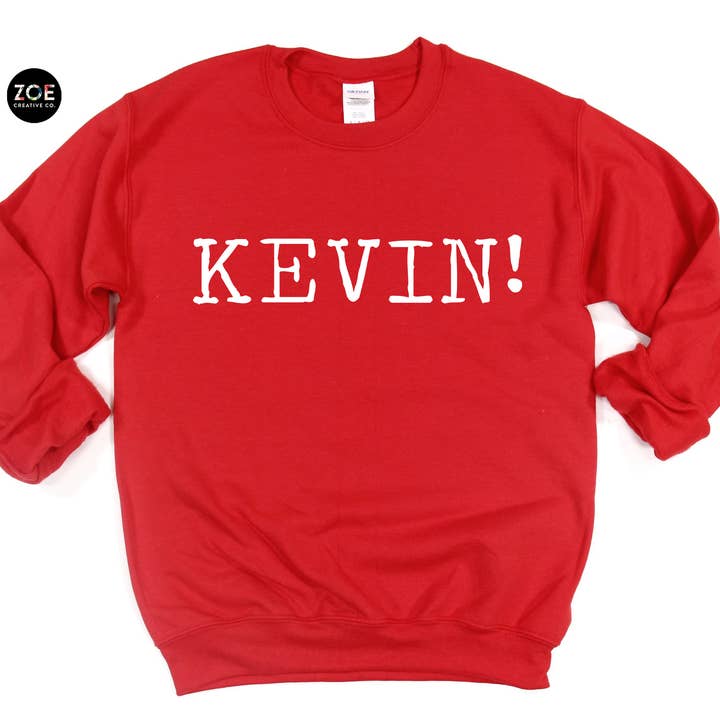 Zoe Creative Co - Wholesale Screen Printed T-Shirt - Women's - KEVIN! Home Alone Shirt Christmas Holiday Tshirt Kids Adult4