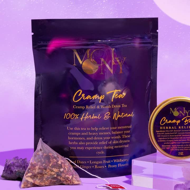 Moonly Organics Kruidenkrampthee - Gezondheid/Detox voor wholesale door Moonly Organics