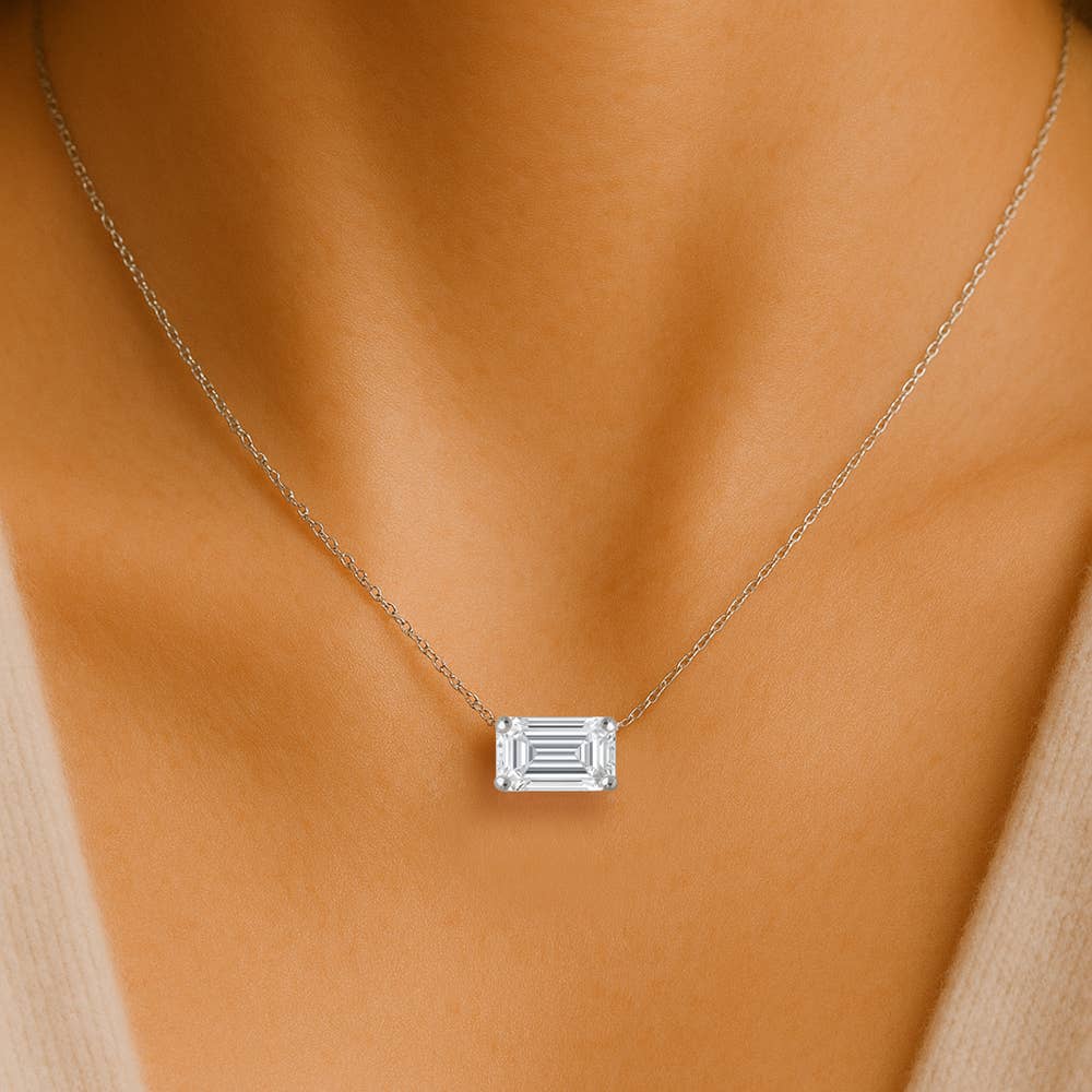 Maya J - Vente Colliers à pendentif - Collier Solitaire en Or 14K avec Diamant de Laboratoire Certifié27