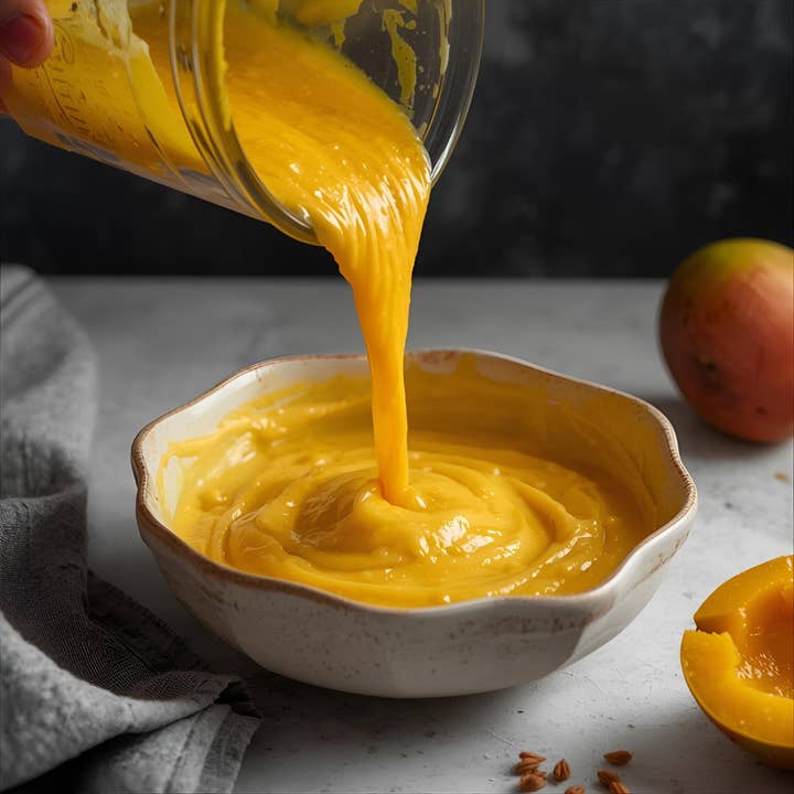 Pulpito Fruit Bites - Wholesale Fruit Juice - Mango Puree - 100% Natural Pure Mango Pulp/Puree 2