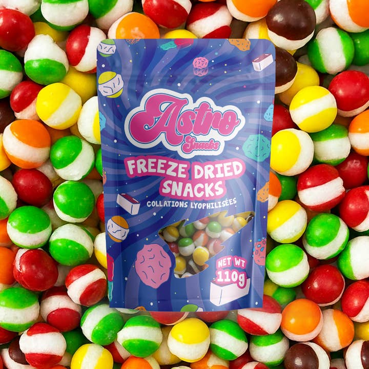 Freeze Dried Fruit Crunchers for wholesale by Astro Snacks