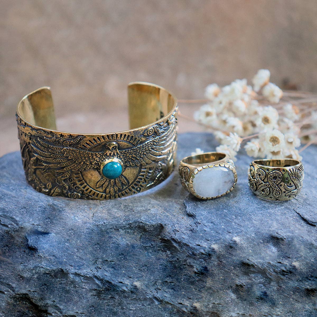 bahgsu jewels – Engroshandel Båndring – Ring til kvinder - Ingen sten - Xavier Rudd Collab7