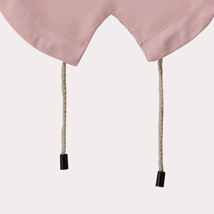 The Paw Co - Wholesale Pet raincoat – Dog - Sloane Waterproof Dog Rain Jacket Blush3