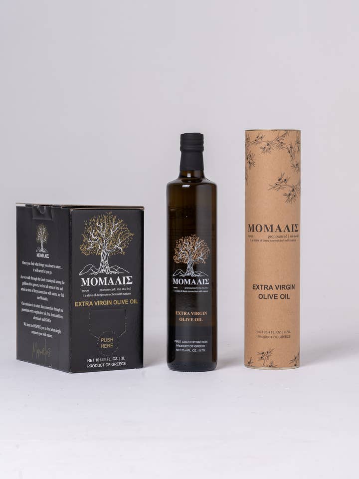 Momalis Extra Virgin Olive Oil 25.4 OR 101.4OZ - from Greece for wholesale by Momalis