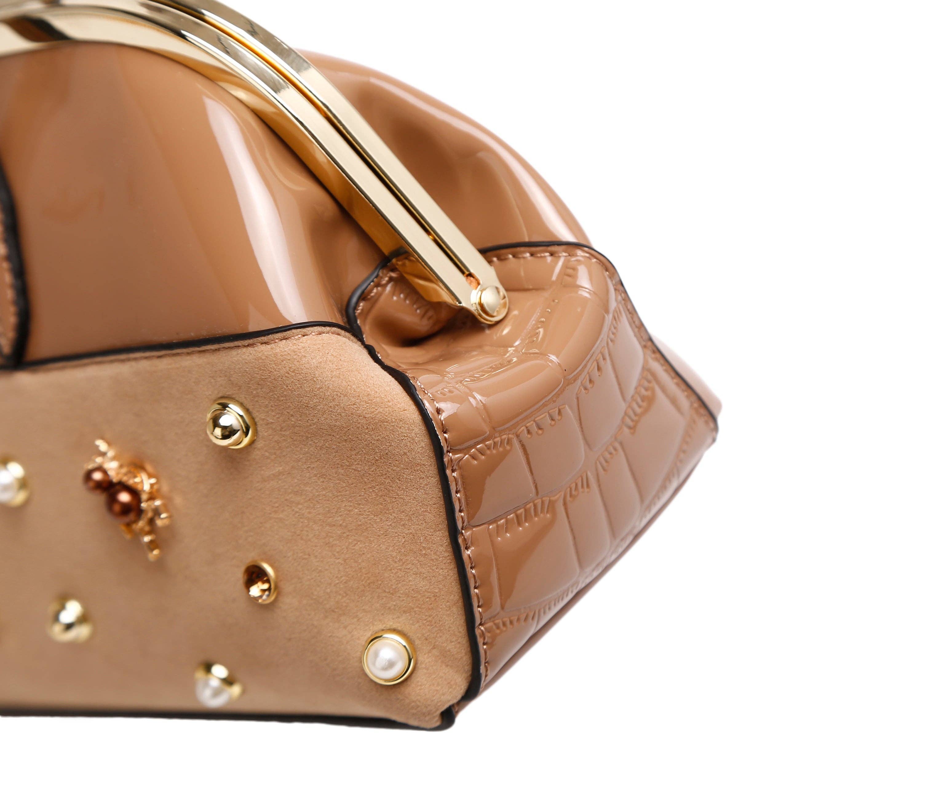 Brangio (Italy) Company Inc. – wholesale Crossbody bag – Women's – Brangio Italy Chic Patent Leather Crossbody Bag5