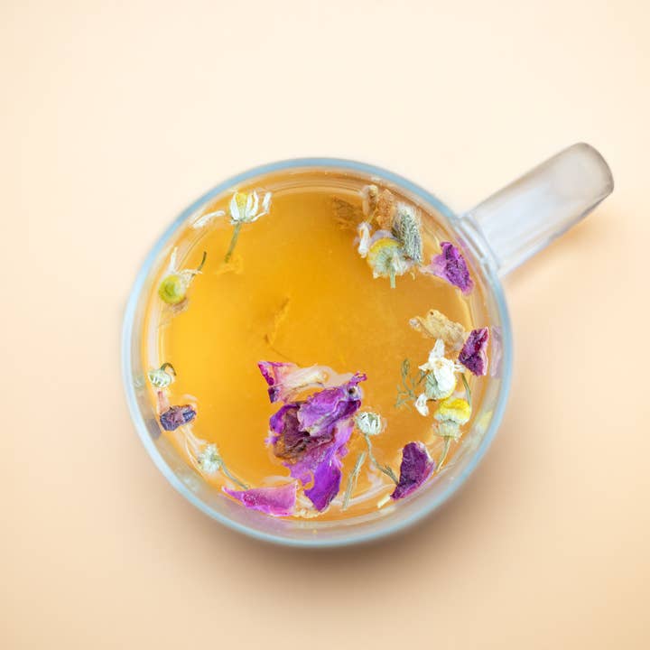 Golden Blossoms Ginger Tea for wholesale by Zaica Life