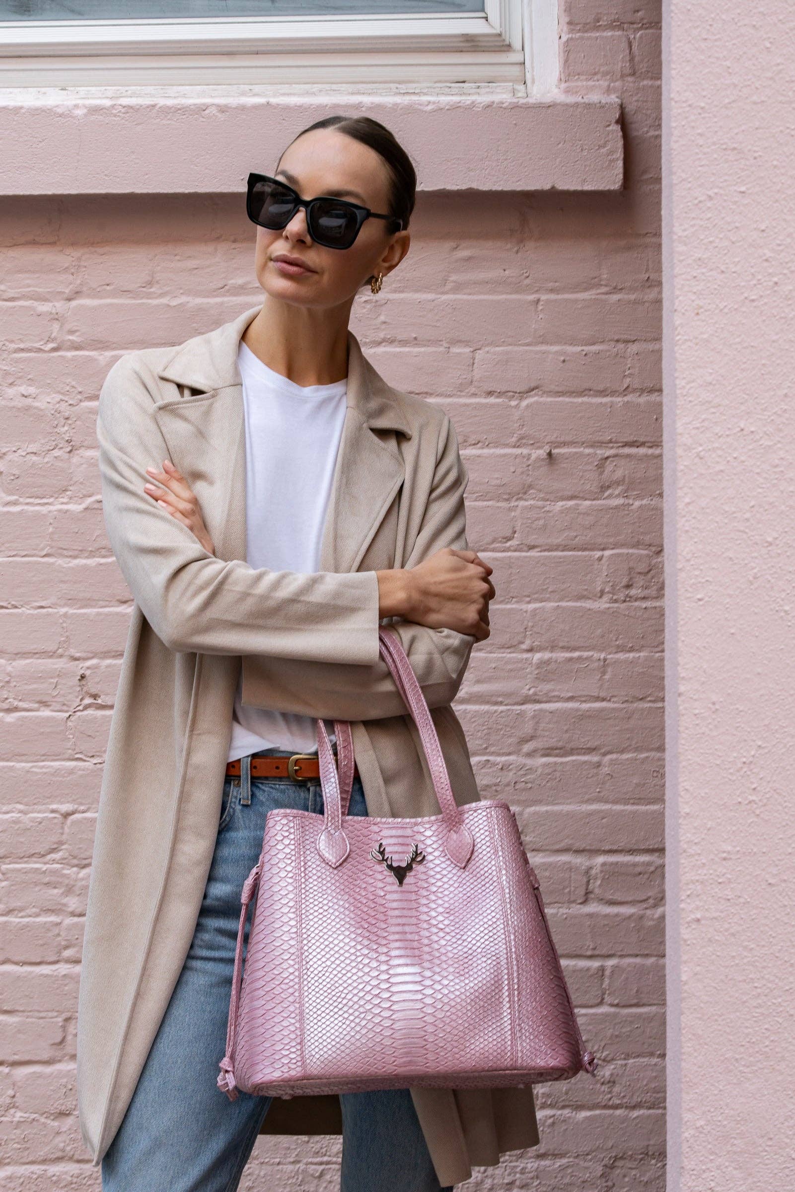 Taxidermy - Wholesale Tote Bag - Women's - Python Liz Traveler Tote24