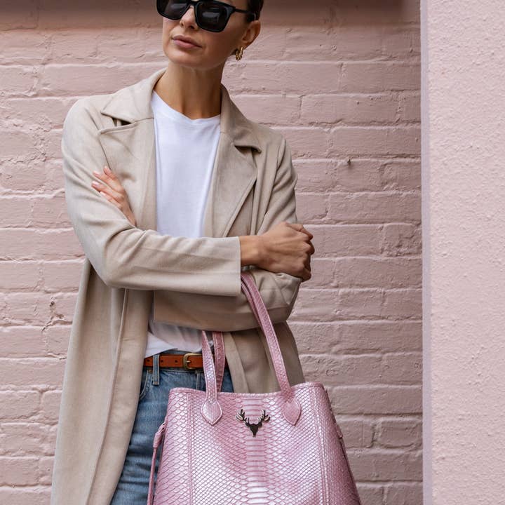 Taxidermy - Wholesale Tote Bag - Women's - Python Liz Traveler Tote24