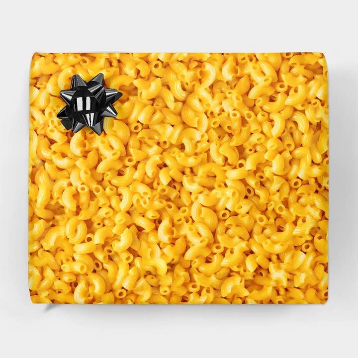 Mac-N-Cheese Gift Wrap for wholesale by The Design Craft