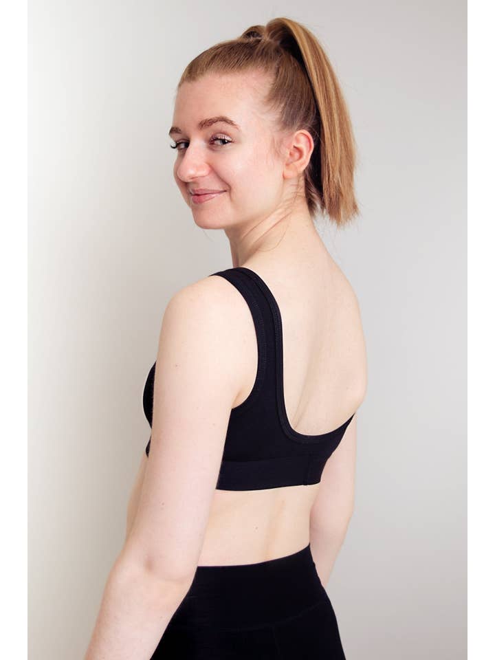 Blue Sky Clothing Co LLC - Wholesale Bra – Women's - Dylan Bra, Black, Bamboo4