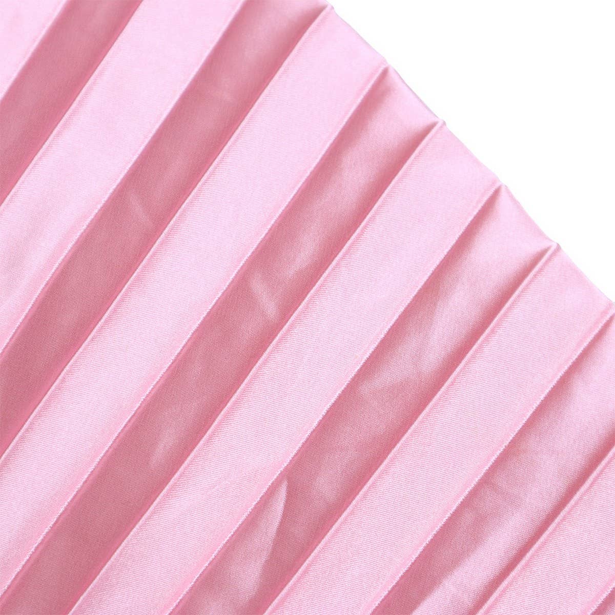 ACCITY - Wholesale Dress - Women's - PLUS SIZE MID-HIGH WAIST PLEATED LONG SKIRT_CWDMD367616