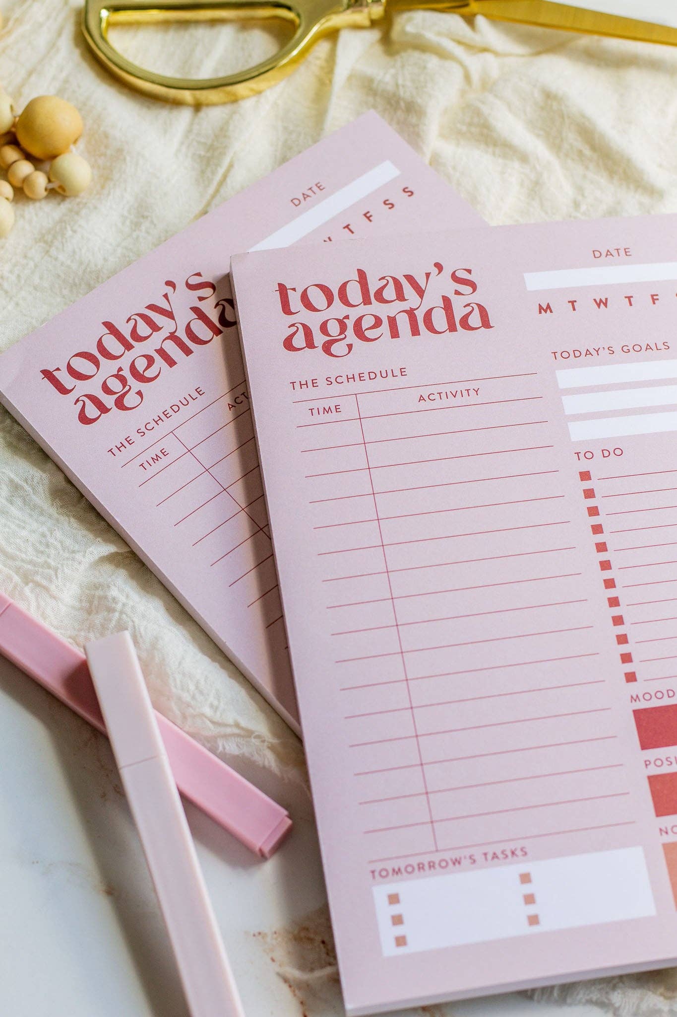 The Print Pantry - Wholesale Notepad - Daily Agenda Notepad4