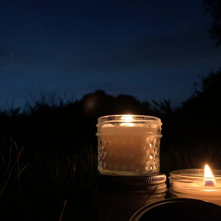 Coastal Orchid Wood Wick Candle | Coconut Soy Wax | Crackling Wick | Orchid Candle | Hand Crafted Candle | Jasmine Candle for wholesale by The Whiffletree Co