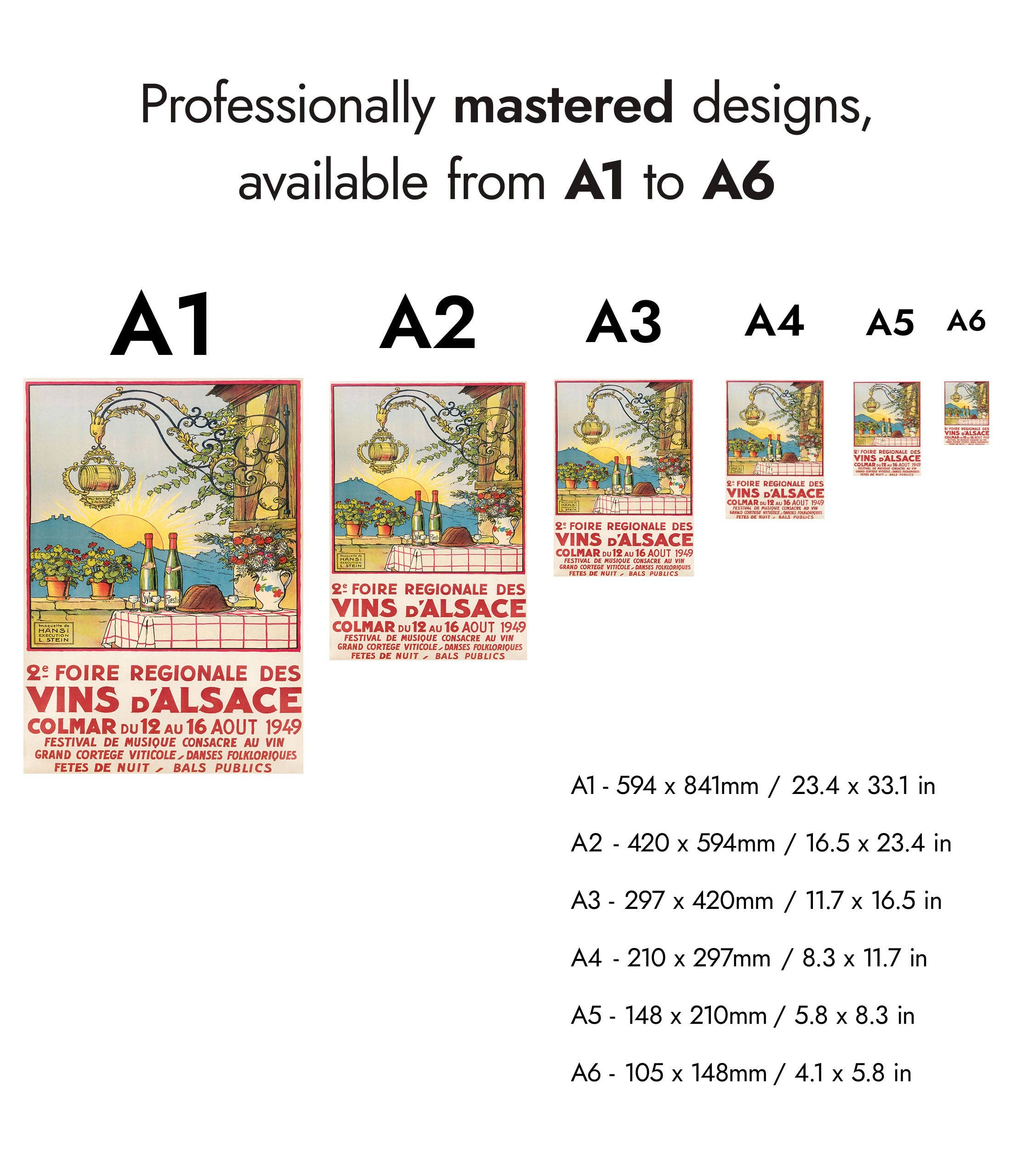 Animato - Wholesale Poster - Alsace Wine, France4