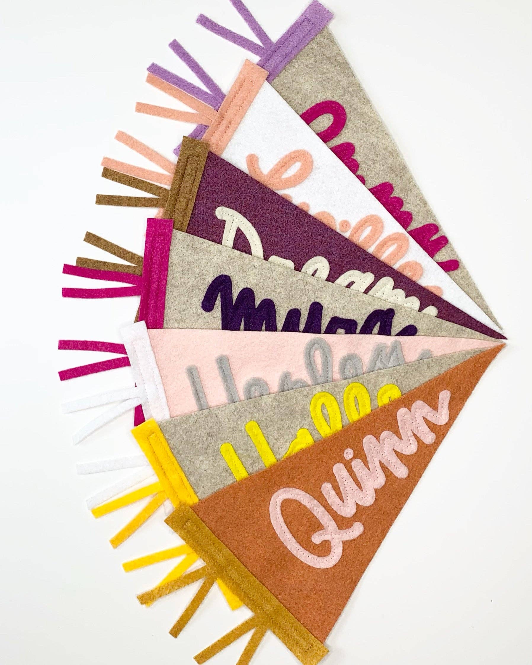 Eventide Pennant Co. – Großhandel Wimpel/Girlande – Mini-Wimpel mit benutzerdefiniertem Namen1