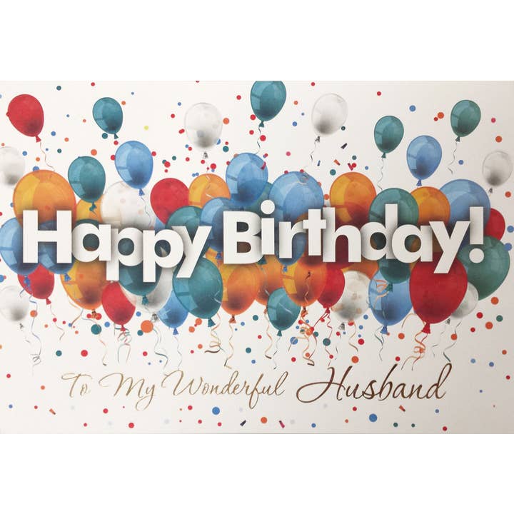 InterGreet.com - Wholesale Birthday Card - Birthday Card Husband Christian Religious Greeting Cards