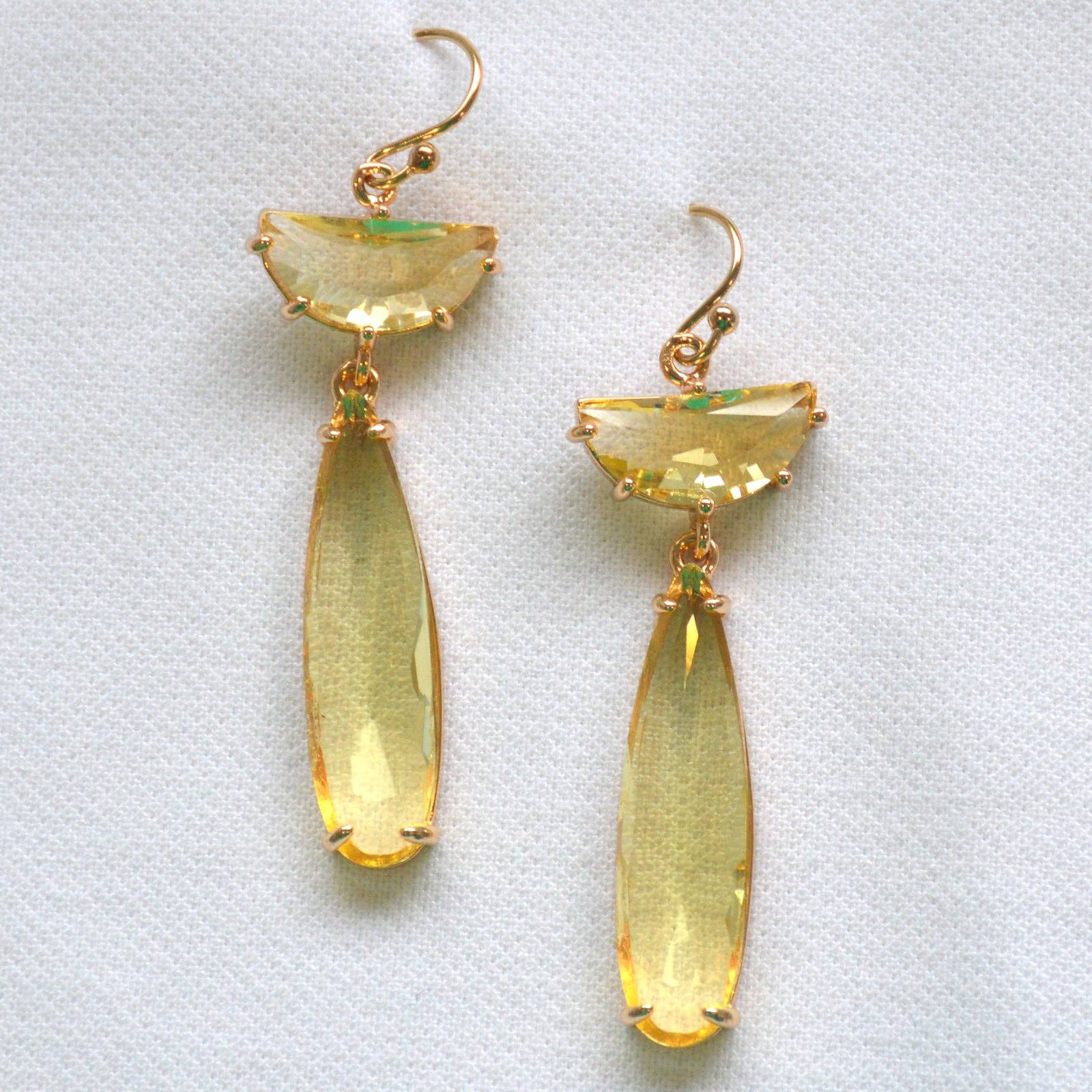 PearlGem Designs - Wholesale Dangle Earrings - Gaeb Quartz drop Earring2