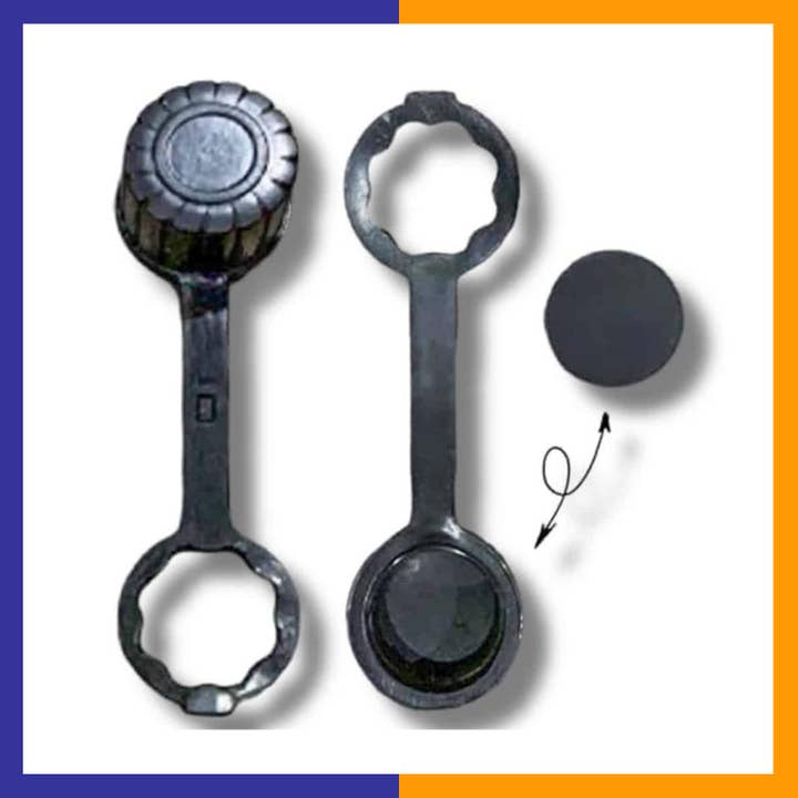KP Kool Products - Wholesale Handy tool - 2 Rear Vent Screw Caps for Replacement Gas Can - Includes Rubber Gasket1