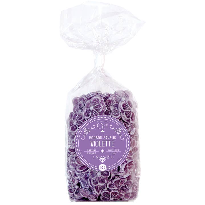 Violet Candies 150 g - Demoiselle GEY - 77886 for wholesale by Maison RGEY