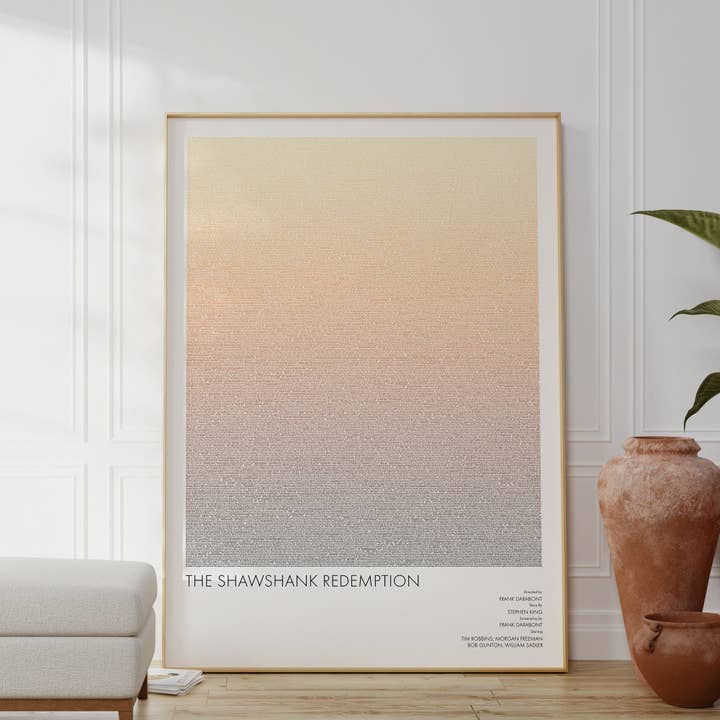 Poster do Filme The Shawshank Redemption por atacado de Fade Out Prints