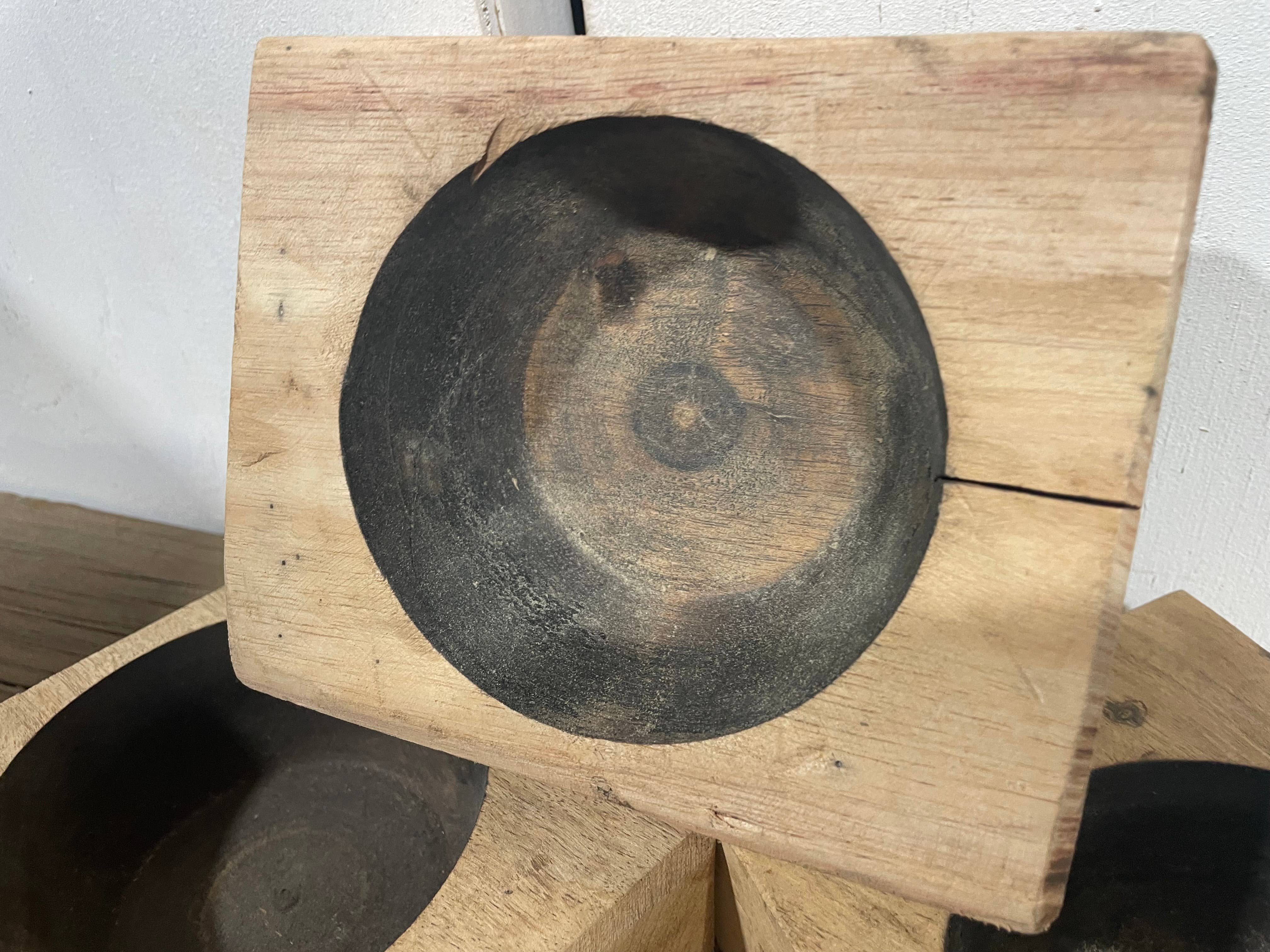 My Amigos Imports - Vendita all'ingrosso Vassoi decorativi - NFC-WH5-Stampo per formaggio a un foro-NFC-Stampoformaggio-Grezzo-$31