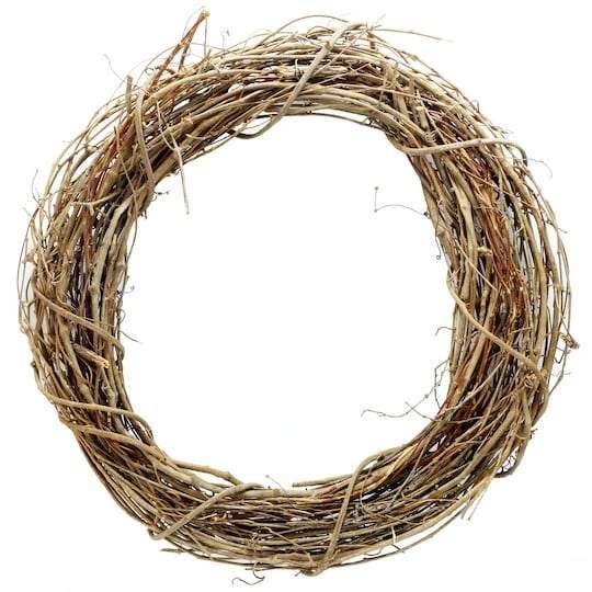 DecoExchange - Wholesale Wreath - 16" Round Grapevine Wreath - DECOE-035