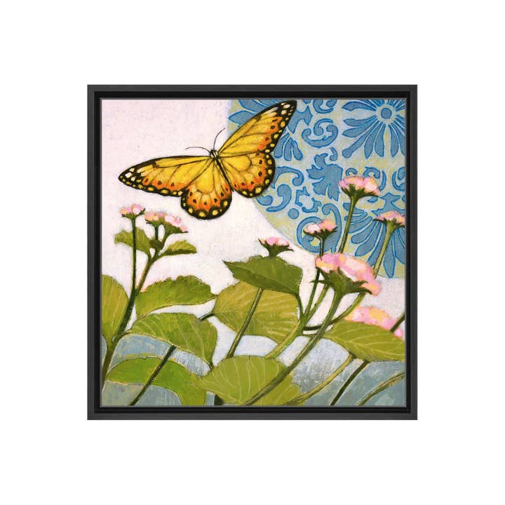 Flitter II Framed Canvas Wall Art by Norman Wyatt Jr. for wholesale by Ready2hangart, Inc.