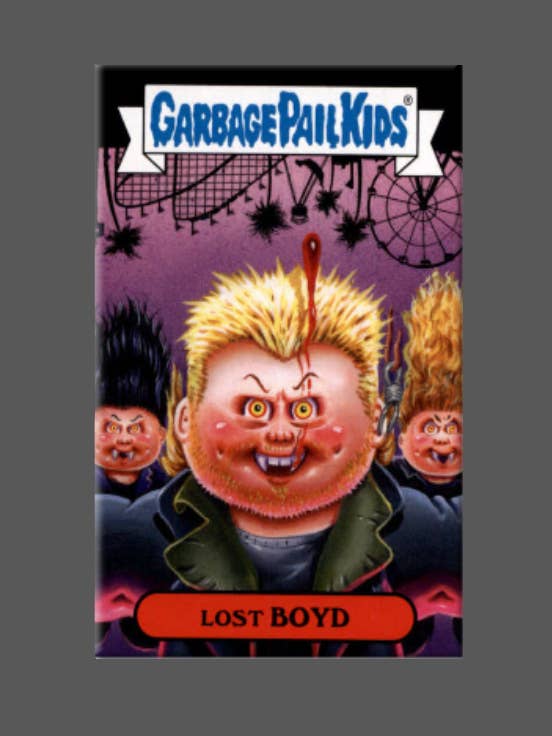 GARBAGE PAIL KIDS, Lost Boyd, Magnet, Button, Lost Boys for wholesale by Ba Ba Buttons