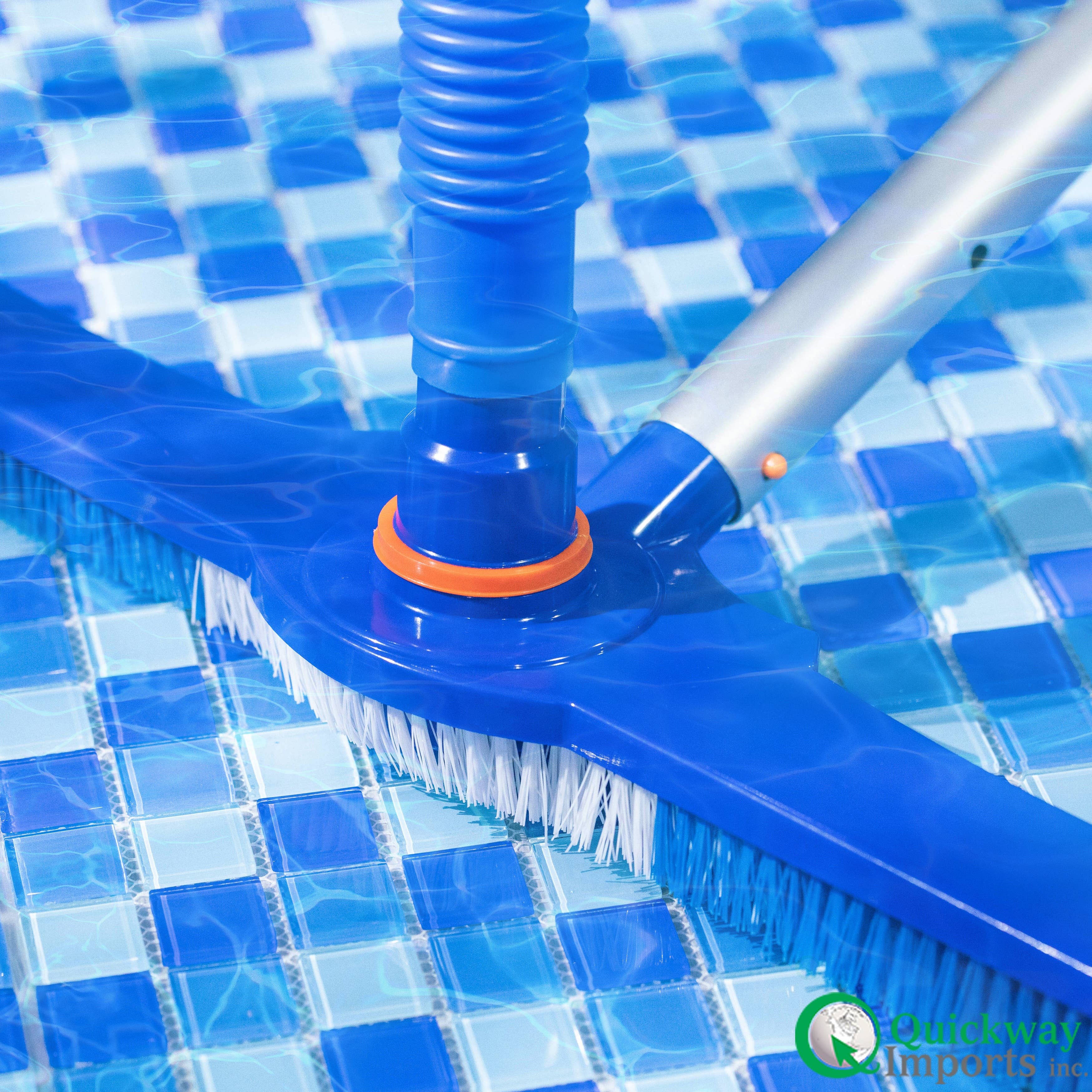Quickway Imports – wholesale Cleaning brush – Quickway Imports Vacuum Head Swivel Hose Connection for Pool3