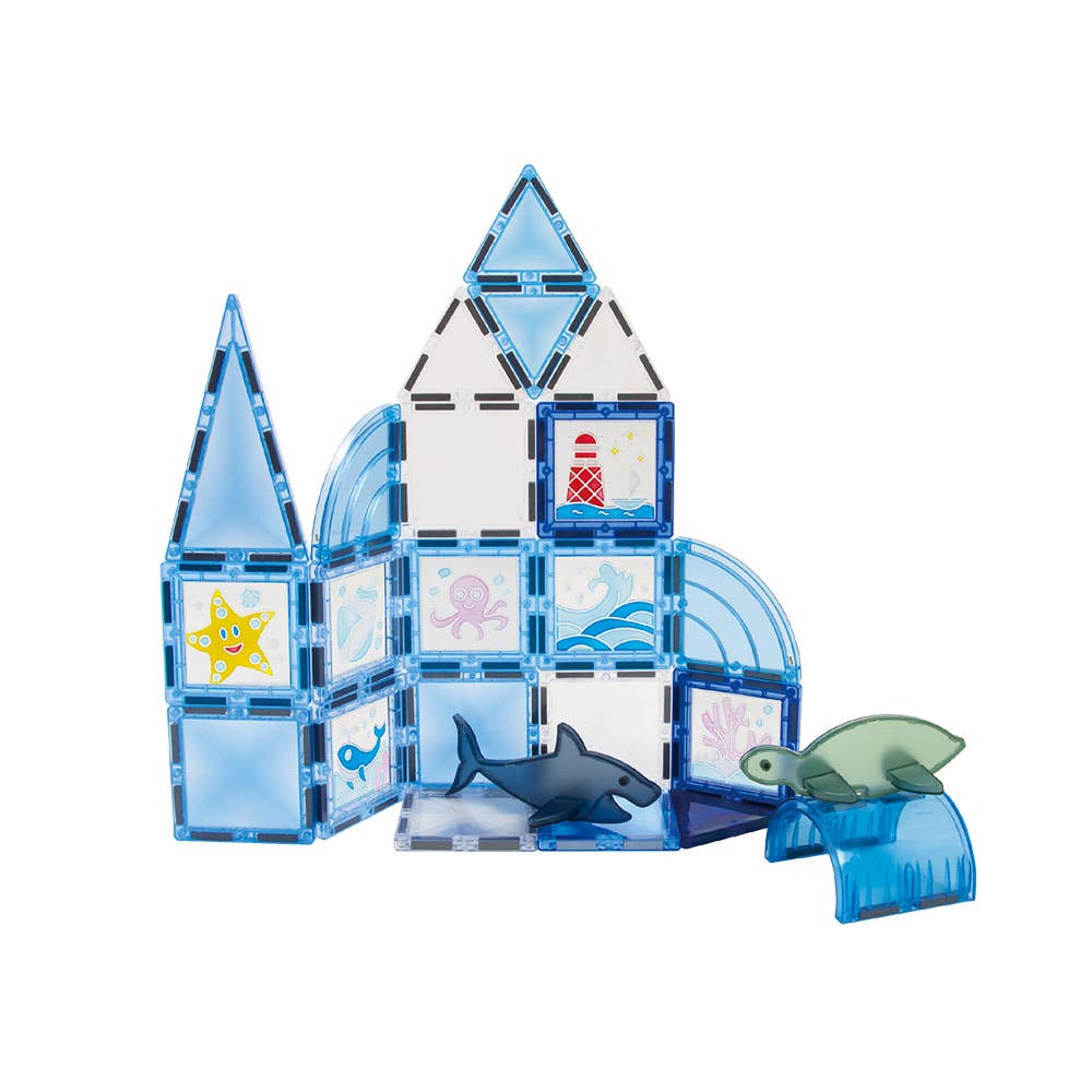 AJ Aguiar - Wholesale Toy Set - Kids - Magnetic Game The Ocean 40 Pcs With 6 Markers5