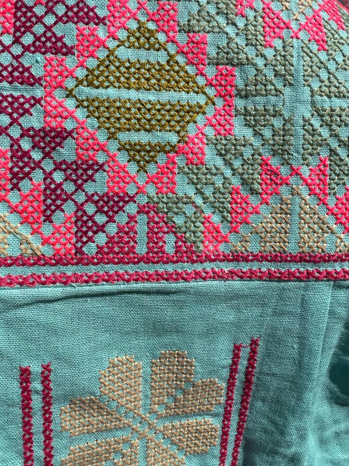 Kinomy - Wholesale Kaftan - Women's - Embroidered cotton kaftans, colorful kaftan, boho kaftan.11