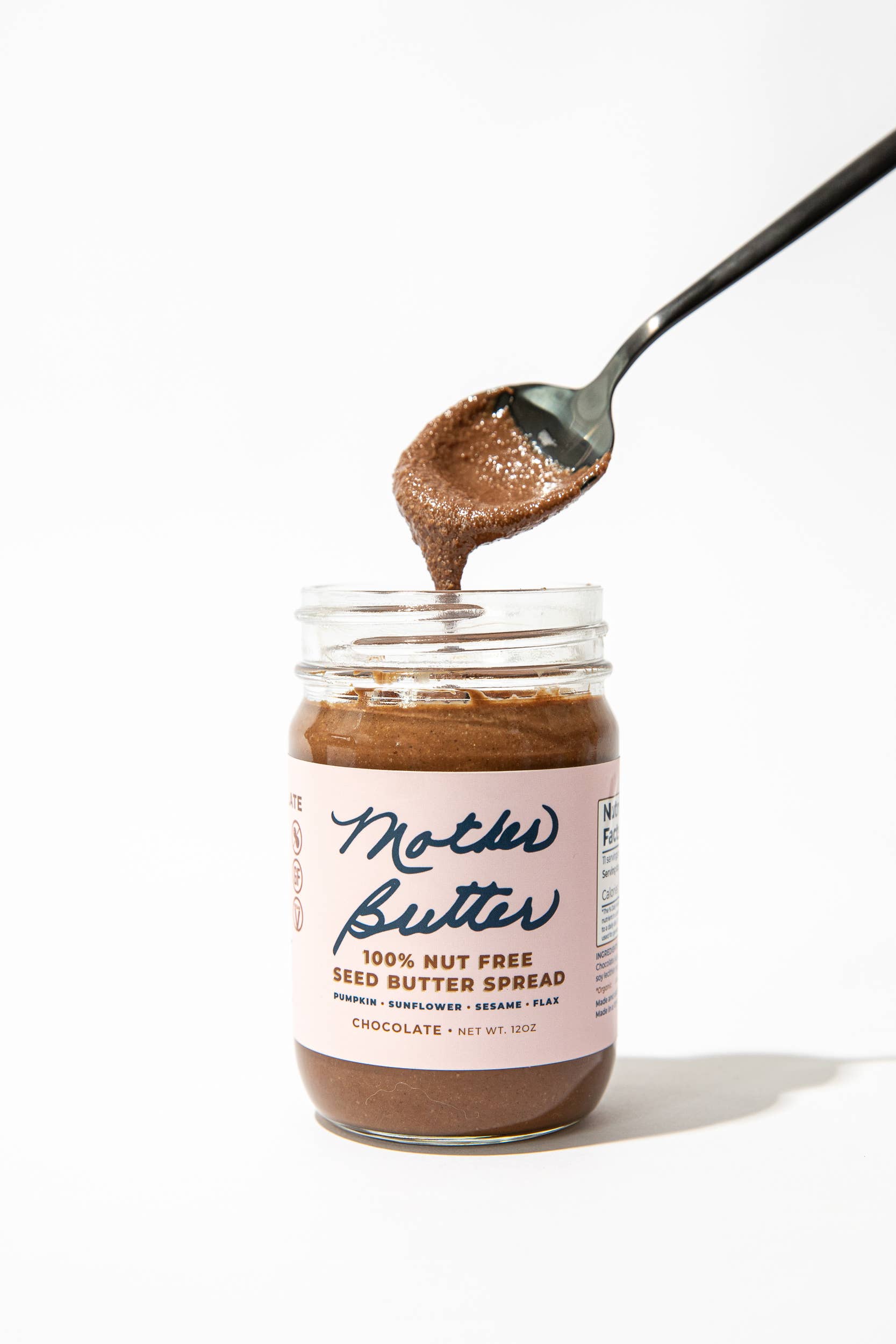 Mother Butter - Wholesale Nut Butter - Mother Butter Chocolate - 12oz Jar3