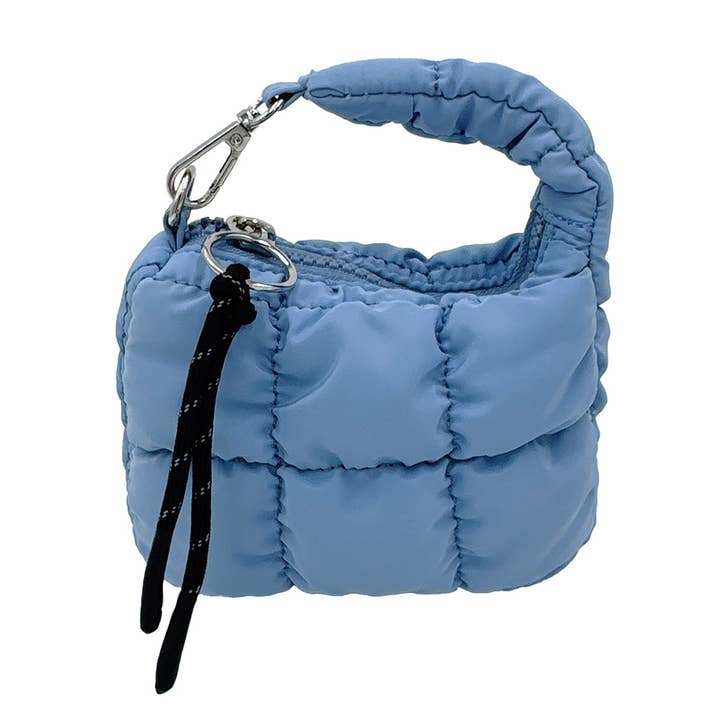 Sensibling Corp. - Wholesale Crossbody bag – Women's - Quilted Puffer Mini Purse Bag / Bag Charm38