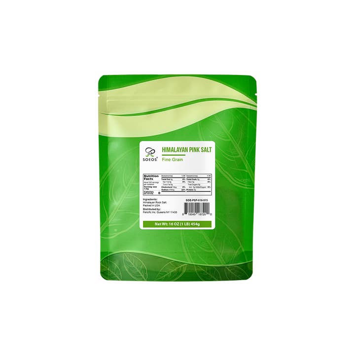 soeos - Wholesale Salt - Soeos Himalayan Pink Salt, Fine Grain, 16 oz1