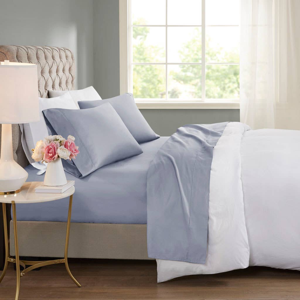 Olliix - Wholesale Sheet Set - Cooling 600 Thread Count 4 Pieces Cotton Sheets Set5