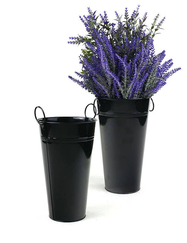 Buhi Imports – Balde/cesto por atacado – Balde Francês de 6,5 polegadas - Preto1