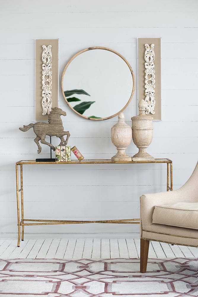 A&B Home Group Inc. – wholesale Dekorativt bordsobjekt – Dekorativt avslut i Chester-stil 8x8x22" - Stor8