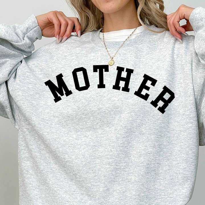 MOTHER Oversized Graphic Sweatshirt for wholesale by BLUME & CO.
