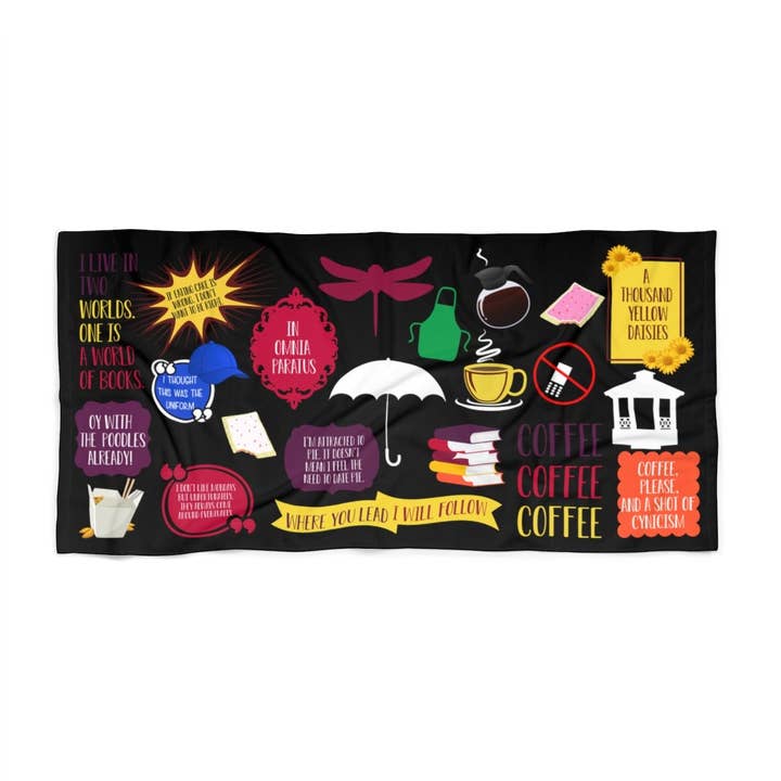 Gilmore Strandtuch für Mädchen für den Großhandel von TV Show Gifts