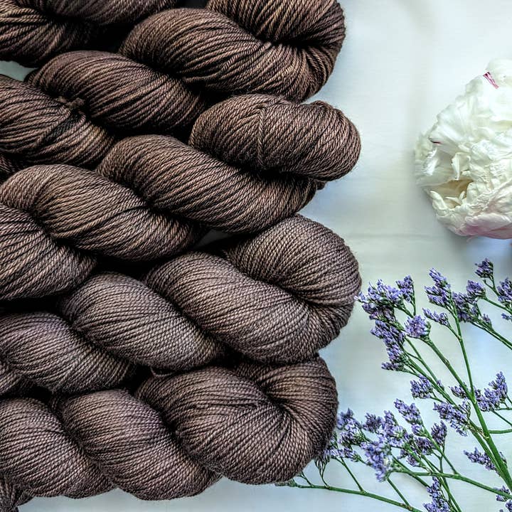 Bald Cypress, Hand Dyed Yarn 4-pack for wholesale by The Ginger Needle