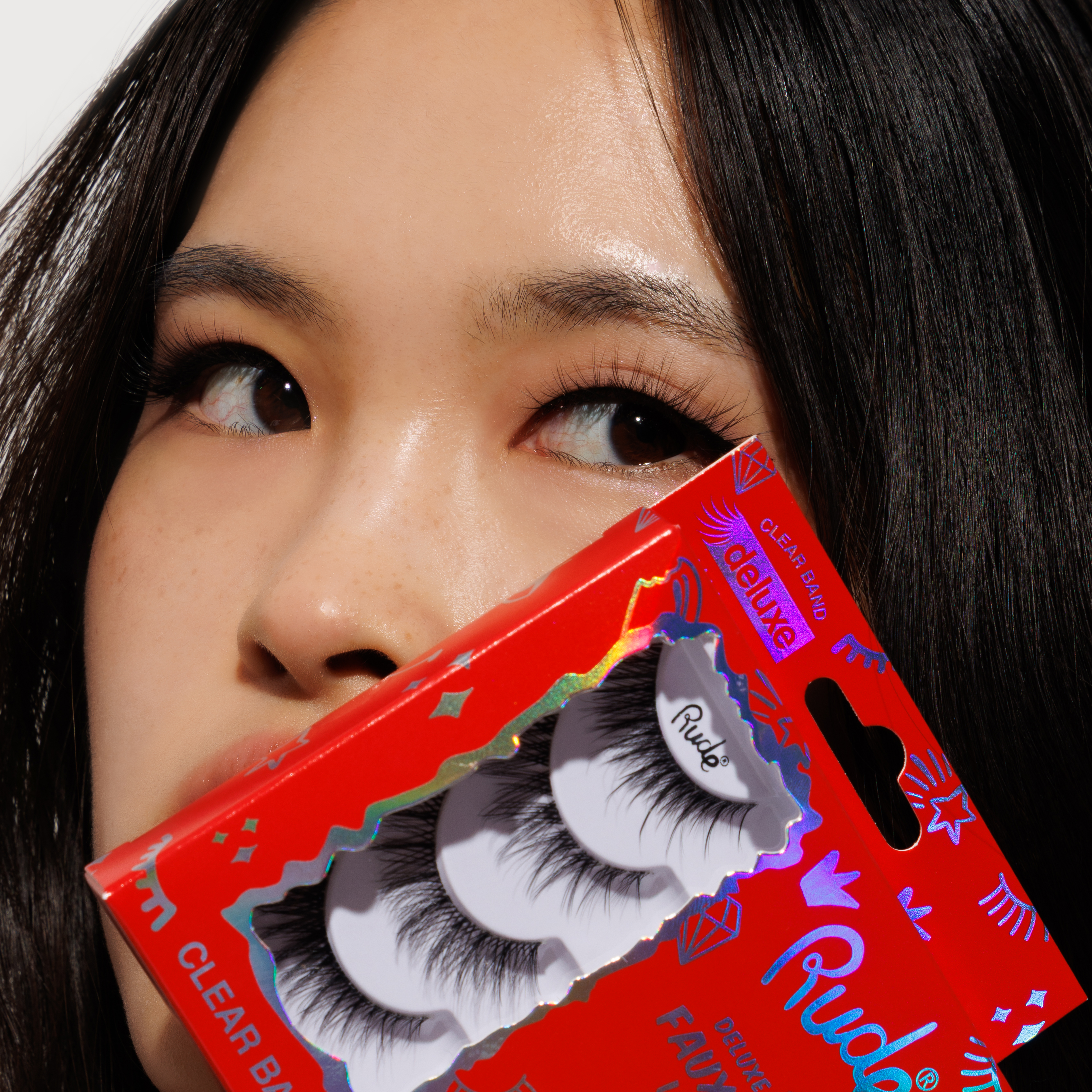 Rude Cosmetics - Wholesale False/Fake Eyelashes - Deluxe 3D Faux Mink Lashes 4 Variety Pack6