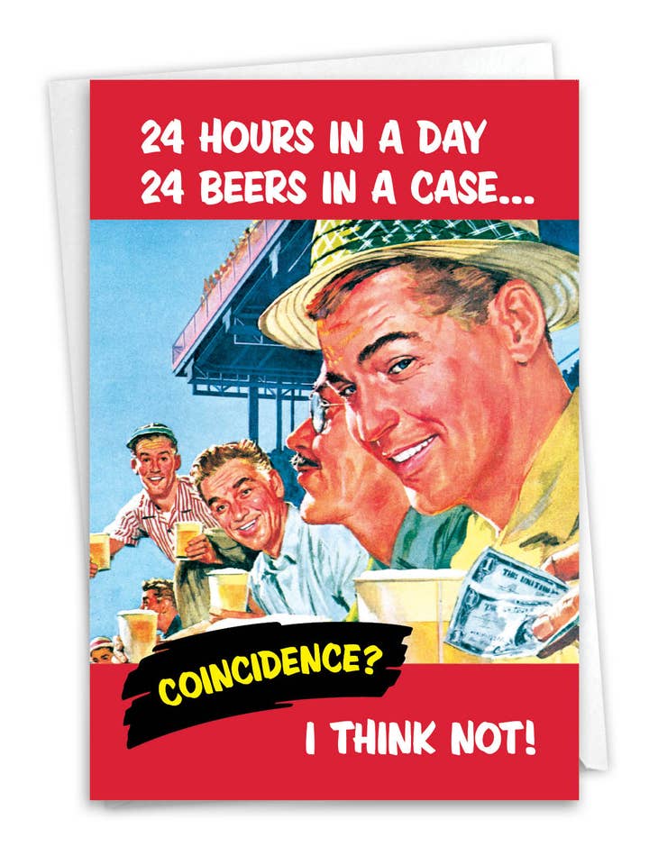 Graduation Card - 24 Beers Graduation for wholesale by NobleWorks