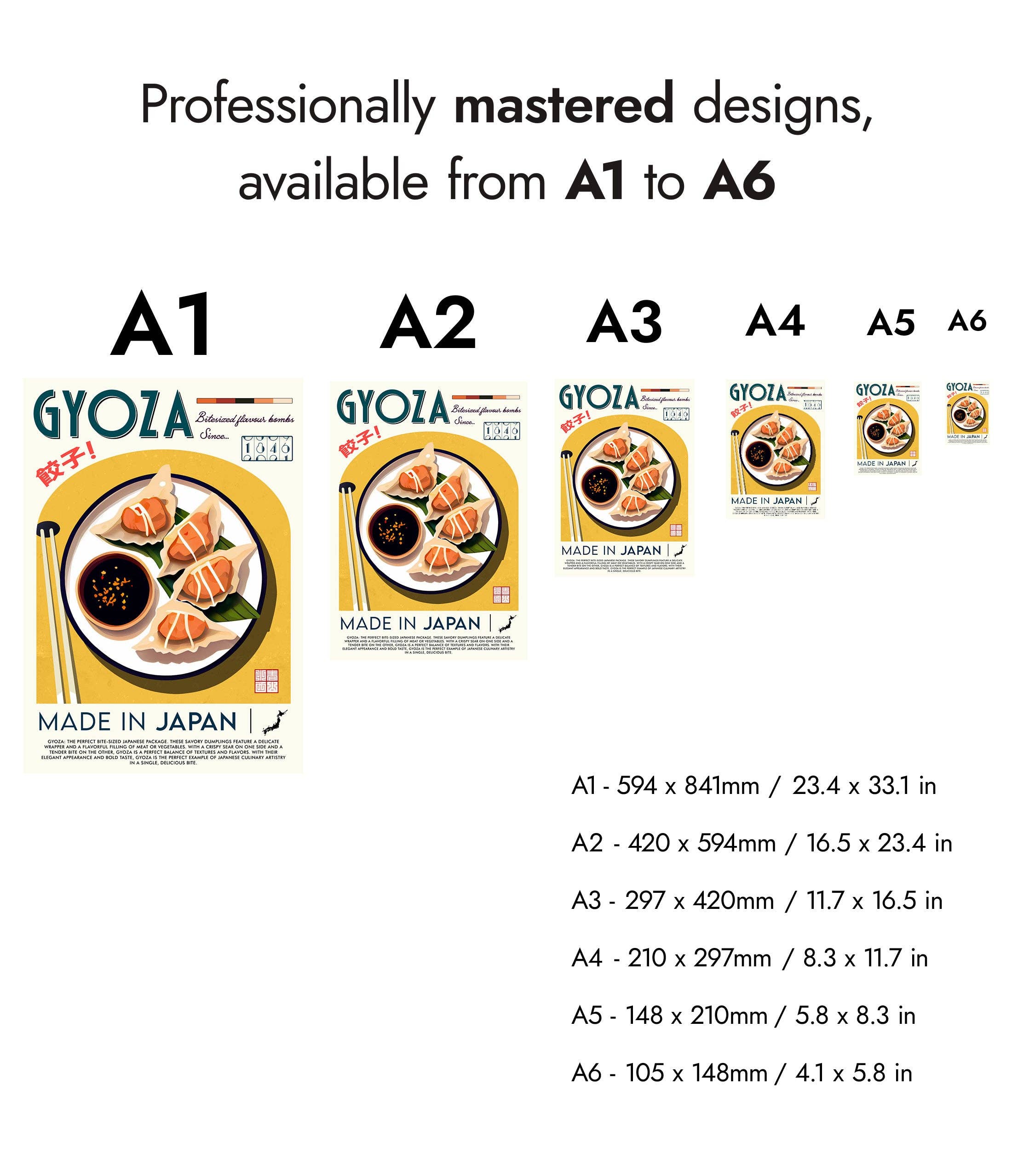 Animato - Wholesale Poster - Gyoza4