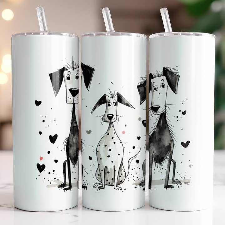 Valentine's Day Dogs Tumbler for wholesale by FloBama Girls Wholesale