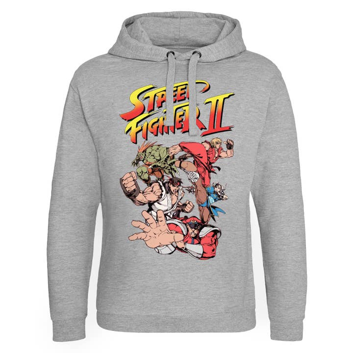 Hybris Production AB - Wholesale Hoodie - Unisex - Street Fighter II Epic Hoodie1